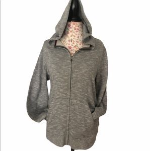 Five Four women’s zip up Gray Jacket/ Hoodie Sz M